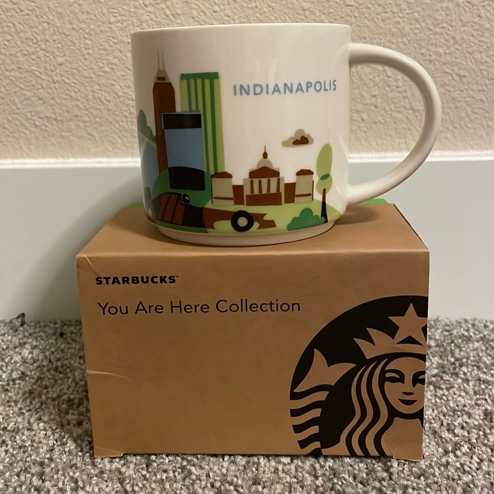Starbucks You Are Here Collection Indianapolis